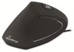 Souris ergonomique gaucher - 6 boutons - Capteur optique - Noir - Câble de 1,7 m