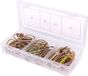 KS Tools assortiment de goupilles fendues pliables - 50 pièces