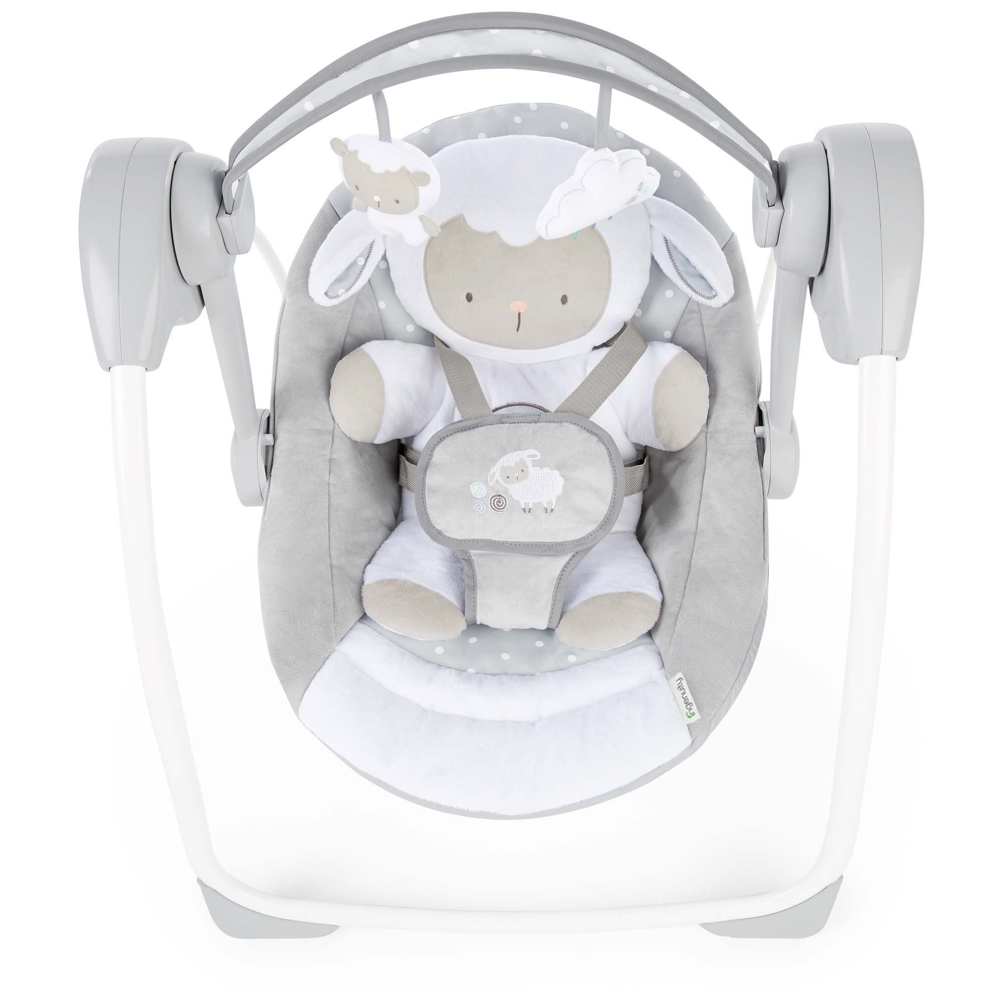 Ingenuity Bright Starts Ingenuity Comfort2Go Portable Swing Cuddle Lamb
