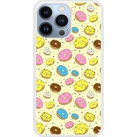 Apple Bedrukt siliconen hoesje compatibel met iPhone 13 Pro Donuts