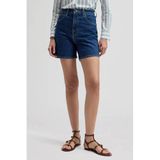 Lee High Waist Short Dark Blue Denim