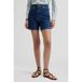 Lee High Waist Short Dark Blue Denim