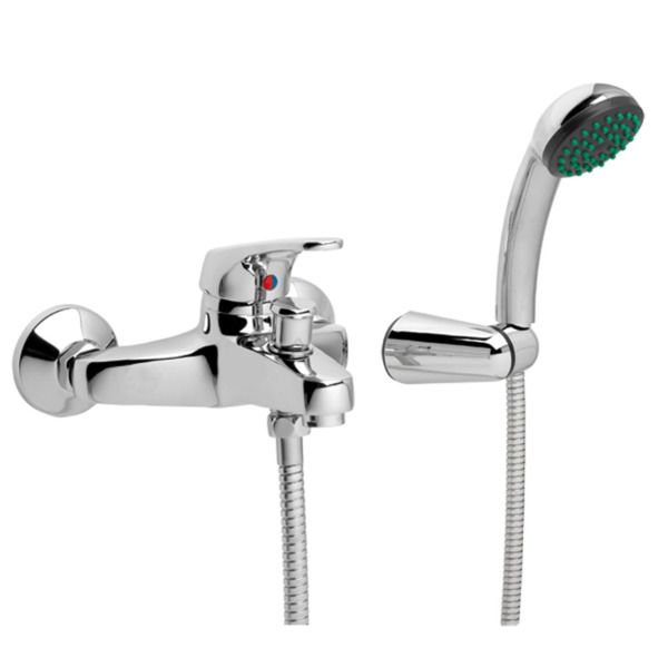 Nemo Go Fresh eengreepsmengkraan baddouche compleet inclusief handdouche 15 cm chroom