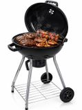 Kooki Luxe Houtskoolbarbecue - Zwart - Ø 45 cm
