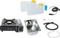 Barwig Mini-keuken 12V pour camping, caravane ou camping-car, kit, évier inclus, dimensions 325x265x150 mm, plus cuisinière à gaz