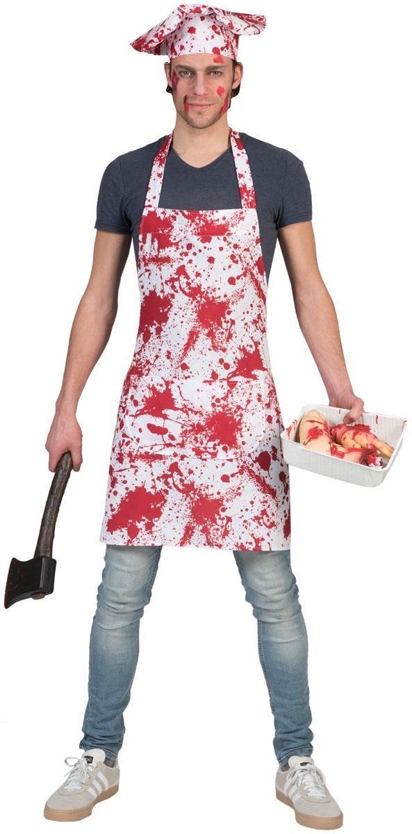 Funny Fashion Butchersblood Funny Fashion Butchersblood schort volwassene One Size