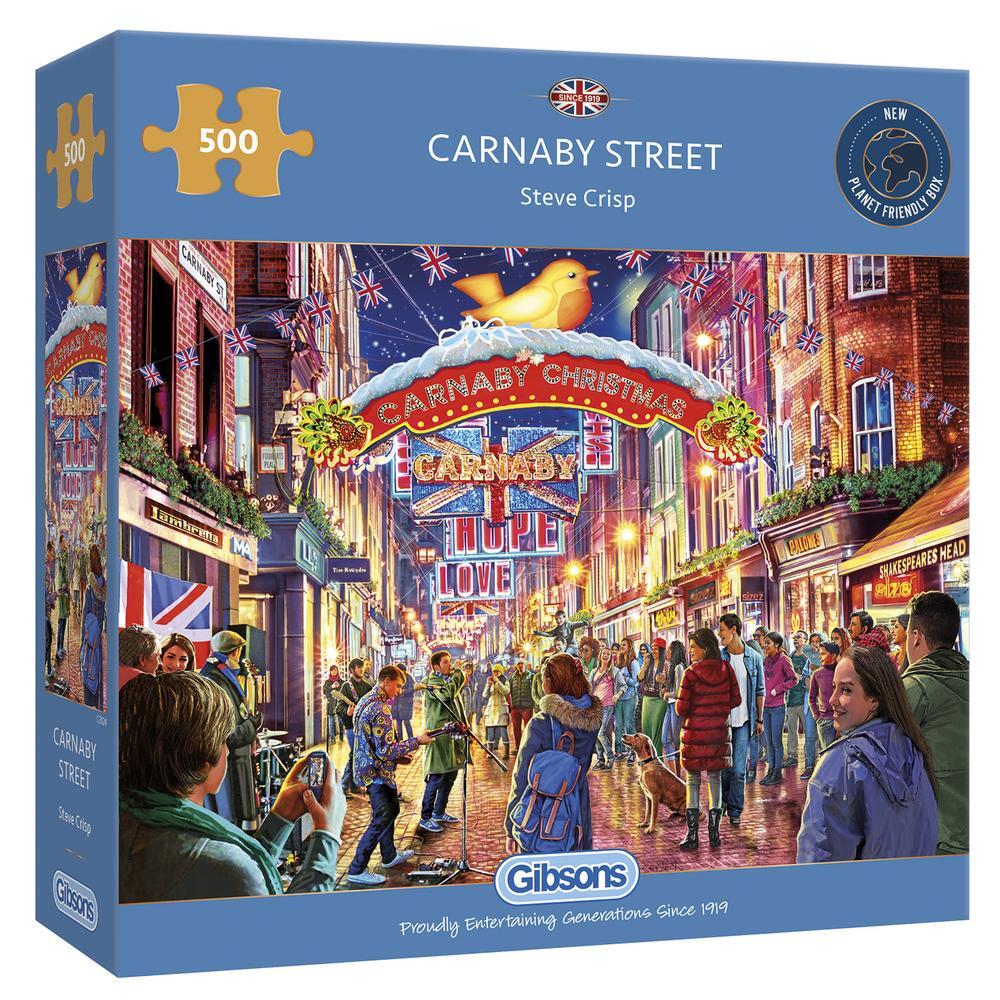 Gibsons Carnaby Street Puzzel (500 stukjes)