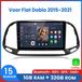 Awesafe Autoradio - Geschikt Voor Fiat Doblo 2015 t/m 2021 - Draadloos Apple CarPlay Android Auto - Ram 1GB+Rom 32GB - Autoradio met navigatie GPS - Radio Scherm
