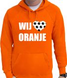 Bellatio Decorations Shoppartners Bv Oranje fan hoodie voor heren - L