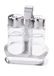 FMprofessional 22511 Menage, 3-delig, glas/roestvrij staal