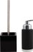 MSV Badkamer accessoires set - zwart