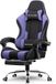 GTPLAYER Gamingstoel 135° verstelbaar, ergonomisch, met uitschuifbare voetsteun - Paars stof