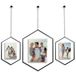 Americanflat Metalen zwevend frame met ketting - Set van 3