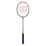 Wilson Perf. Badminton Rkt rackets voor volwassenen, unisex, zwart/rood/goud (meerkleurig), 1