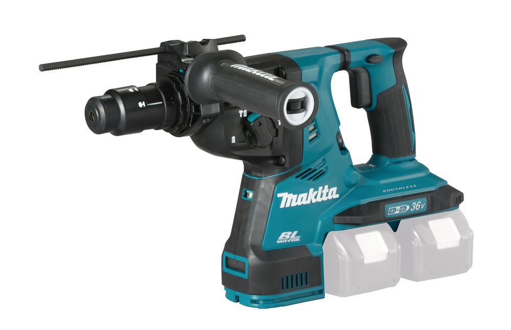 Makita DHR281ZJ - Boorhamer - SDS-plus - 18V - 2.9 Joule - Zwart/Blauw