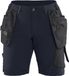 Blåkläder 7183-1645 Dames short 4-weg Stretch - Donker marineblauw/Zwart - C42