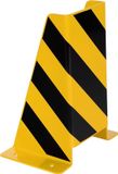 Crash Stop Dancop Beschermende stalen voet - hoogte 40 cm - Geel & Zwart