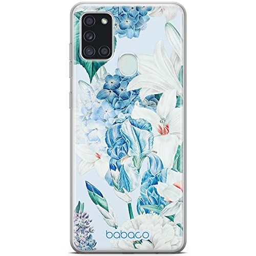 ERT GROUP Mobiele Telefoonhoesje voor Samsung A21s - Babaco Flowers 026 - TPU