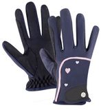 ELT Metropolitan Heart Rijhandschoenen Kinderen Donkerblauw