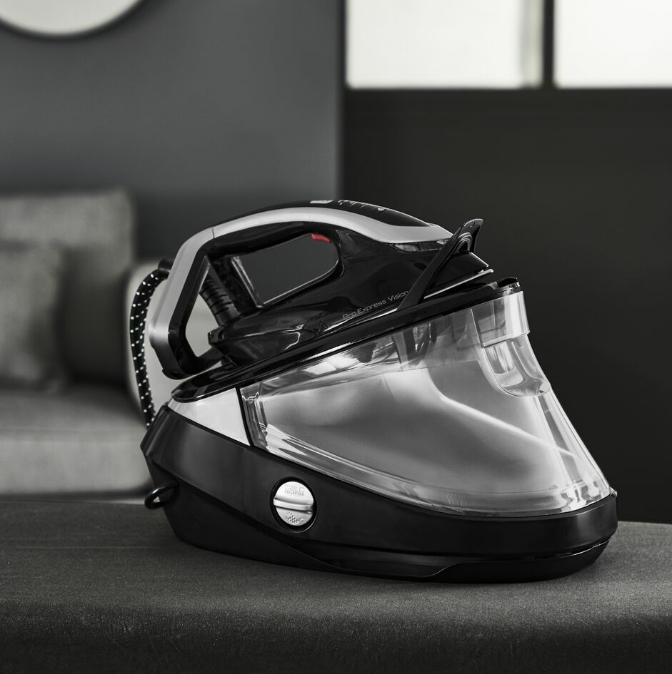 Tefal Pro Express Vision GV9821 - Stoomgenerator - 3000W - Zwart/Zilver