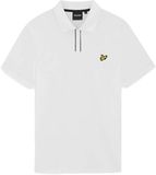 Lyle & Scott Placket Tipped Polo Shirt Wit