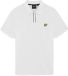 Lyle & Scott Placket Tipped Polo Shirt Wit
