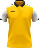Jako Dynamic Polo Heren - Geel / Wit / Zwart | Maat: XXL