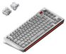 nuphy WH80 Magnétique sans fil clavier à déclenchement rapide et bouton | Clavier de jeu rétroéclairé, personnalisable, conception 80%, effet Hall à trois modes, 83 touches