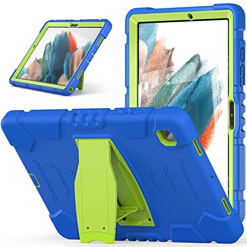 Aowdoy Beschermhoes voor Samsung Galaxy Tab A8 10,5 inch 2022 (SM-X200/X205) beschermhoes gemaakt van siliconen voor Samsung Galaxy Tab A8 10,5 inch met riem voor Tablet A8