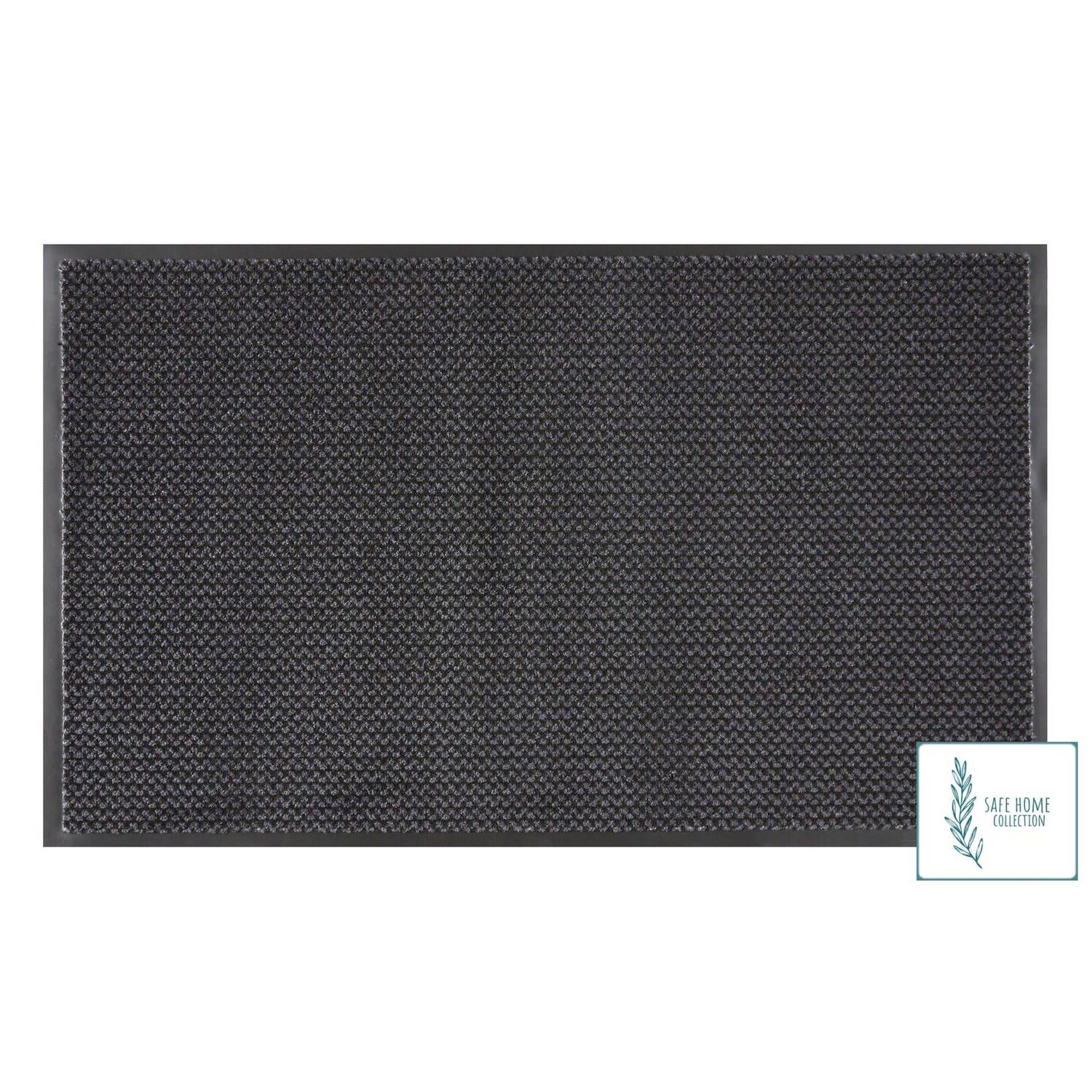 MD-Entree antibacteriële schoonloopmat - graphite - 75 x 120 cm