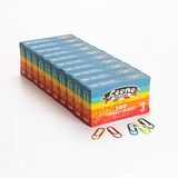 1.000 Dell'Era 1.000 kleurrijke metalen klem leeuw nr. 3 - mm. 28 dozen 100 stuks - Made in Italy