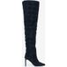 IRO Paris Eva Tweed Bottes Hautes Noir Paillettes Taille : 39