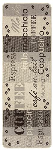 Hanse Home Design keukenloper Coffee Selection (67 x 180 cm, taupe/bruin/crème)