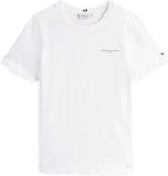 Tommy Hilfiger T-Shirt 1985 Reg Mini Corp Logo C-Nk Ss Vrouwen XL Beige