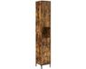 vidaXL Badkamerkast Rook Eiken 31,5 x 33 x 190 cm Bewerkt hout, Metaal