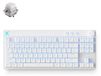 MCHOSE Mix 87 HE Clavier de jeu, Blanc, TKL (sans pavé numérique), 8000 Hz à effet Hall, RVB, interrupteur magnétique Mount Tai GT, QWERTY (États-Unis)