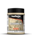AV Vallejo verweringseffecten 200ml - lichtbruine dikke modellering modder, VAL26810