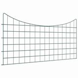 vidaXL Vijverhekset - 5 stuks - 100 x 50 cm - Staal - Groen