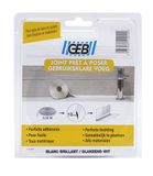 GEB Sanitaire afdichting, voorgevormd, klaar om op te hangen, 10 mm x 3,35 m, wit