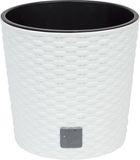 Prosperplast Pot de fleurs Rato Rond 40cm Blanc