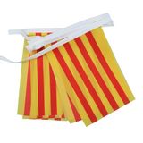 AZ FLAG Slinger Catalonië 6 m 20 vlaggen Licht Polyester 21x15 cm