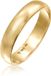 Elli - Ring - Dames Band Eenvoudig Klassiek in 925 Sterling Zilver - Goud - Maat 52