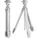Leofoto AZ-204C+MBH-30 Azure series Ultra Compact tripod, full silver