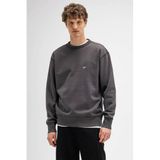 Butcher of Blue relaxed fit sweater met backprint - grijs