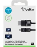 Belkin Mini DisplayPort to HDMI Cable - 1.8m - Black