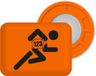 BIBBITS PROM'ES bv Bibbits hardloopmagneten | 123 Runner Orange