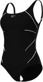 Arena W Jewel One Piece Low C Cup R Black-White