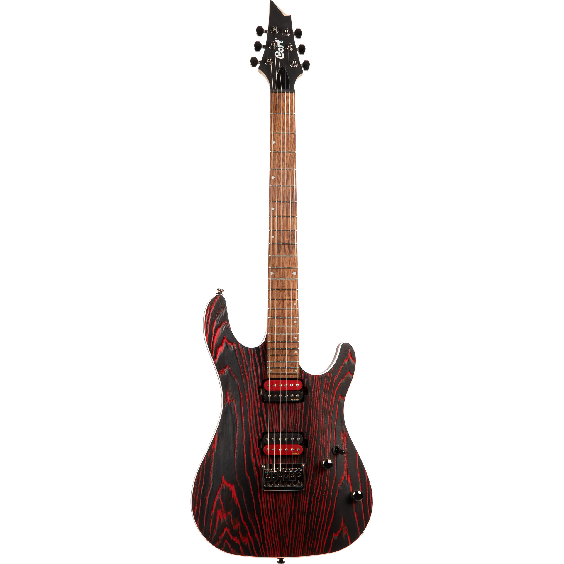 Cort KX300 Etched Black Red