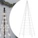 vidaXL LED-kerstboom - 200 LED's - Koudwit - 180 cm