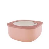 Guzzini - Kitchen Active Design, STORE&MORE BIO, Hermetisch lage bakje voor koelkast/diepvries/magnetron (L) - Perzik Bloesem Roos, 19,5 x 19,5 x h9,3 cm | 1900 cc - 170721251